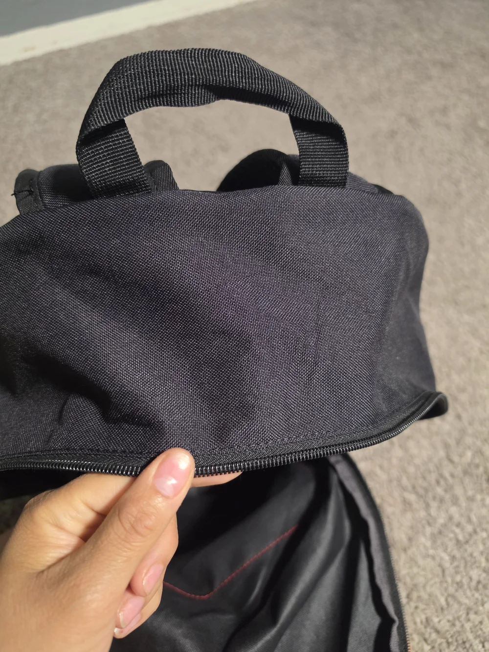 Nike Air Men's Black & Red Backpack